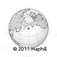 Outline Map of the Area around 54° 3' 9" N, 178° 34' 29" E, rectangular outline