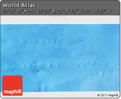 Political 3D Map of the Area around 54° 3' 9" N, 21° 10' 29" W