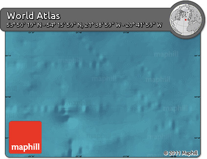Satellite Map of the Area around 54° 3' 9" N, 21° 10' 29" W