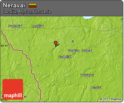 Physical Map of Neravai