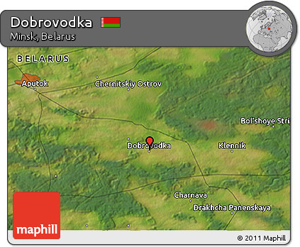 Satellite 3D Map of Dobrovodka