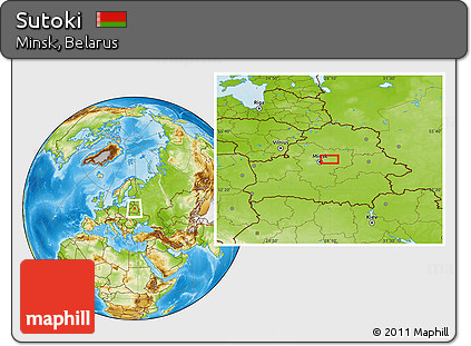 Physical Location Map of Sutoki