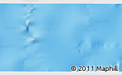 Shaded Relief 3D Map of the area around 54° 3' 9" N, 33° 55' 29" W