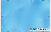 Shaded Relief Map of the area around 54° 3' 9" N, 37° 19' 30" W