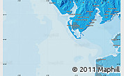 Political Map of the area around 54° 3' 9" N, 3° 19' 30" W