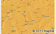 Political Map of the area around 54° 3' 9" N, 47° 40' 29" E