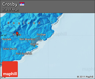 Political Map of Crosby