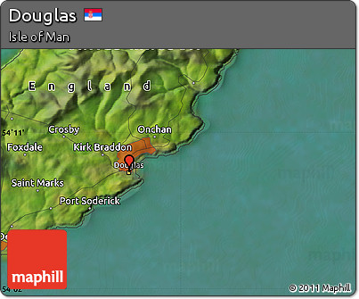 Satellite Map of Douglas