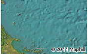 Satellite Map of the area around 54° 3' 9" N, 56° 52' 30" W