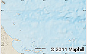 Shaded Relief Map of the area around 54° 3' 9" N, 56° 52' 30" W