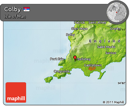 Physical Map of Colby