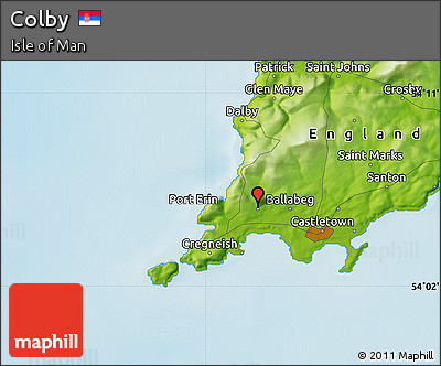 Physical Map of Colby