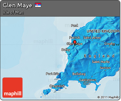 Political Map of Glen Maye