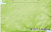 Physical Map of the area around 54° 3' 9" N, 60° 16' 29" W