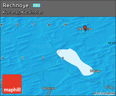 Political Map of Rechnoye