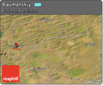Satellite Map of Baumanskiy