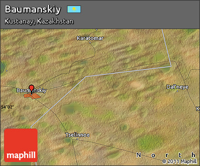 Satellite Map of Baumanskiy