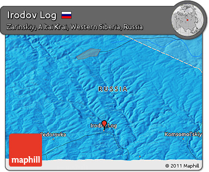 Political 3D Map of Irodov Log