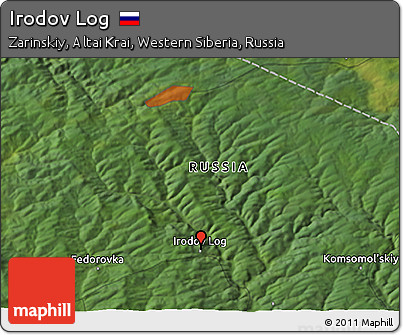 Satellite 3D Map of Irodov Log