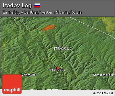 Satellite 3D Map of Irodov Log