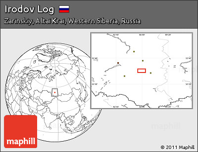 Blank Location Map of Irodov Log