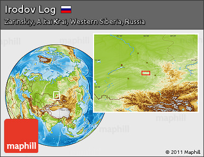 Physical Location Map of Irodov Log