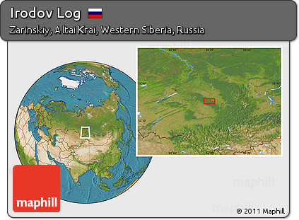 Satellite Location Map of Irodov Log