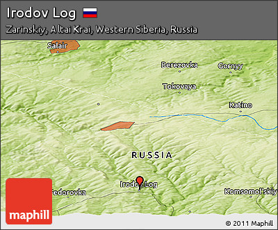 Physical Panoramic Map of Irodov Log