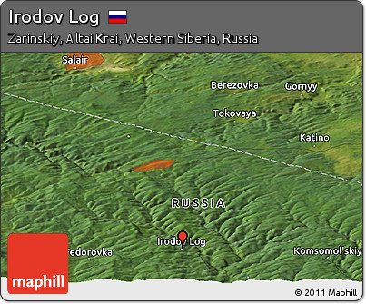 Satellite Panoramic Map of Irodov Log