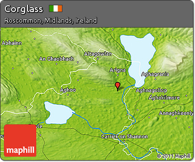 Physical 3D Map of Corglass