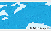 Political 3D Map of the area around 54° 26' 3" N, 101° 4' 29" W