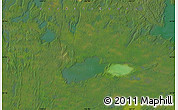 Satellite Map of the area around 54° 26' 3" N, 102° 46' 30" W