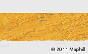 Political Panoramic Map of the area around 54° 26' 3" N, 107° 10' 30" E
