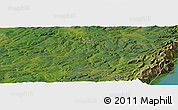 Satellite Panoramic Map of the area around 54° 26' 3" N, 108° 1' 30" E