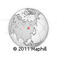 Outline Map of the Area around 54° 26' 3" N, 112° 16' 30" E, rectangular outline
