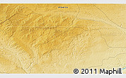 Physical 3D Map of the area around 54° 26' 3" N, 115° 31' 30" W