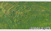 Satellite 3D Map of the area around 54° 26' 3" N, 115° 31' 30" W