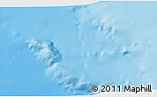 Physical 3D Map of the area around 54° 26' 3" N, 134° 13' 29" W