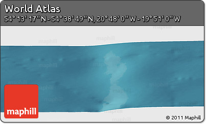 Satellite Panoramic Map of the Area around 54° 26' 3" N, 20° 19' 30" W
