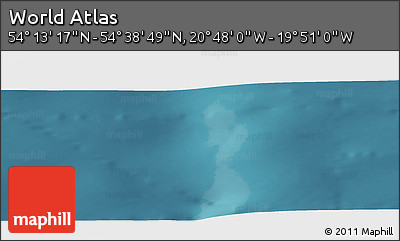 Satellite Panoramic Map of the Area around 54° 26' 3" N, 20° 19' 30" W