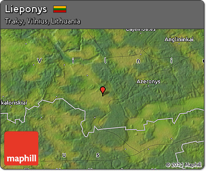 Satellite Map of Lieponys
