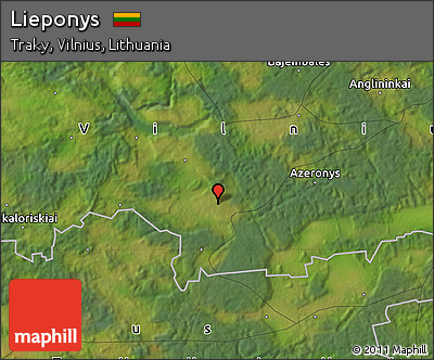 Satellite Map of Lieponys