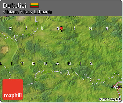 Satellite Map of Dukeliai