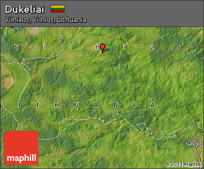 Satellite Map of Dukeliai