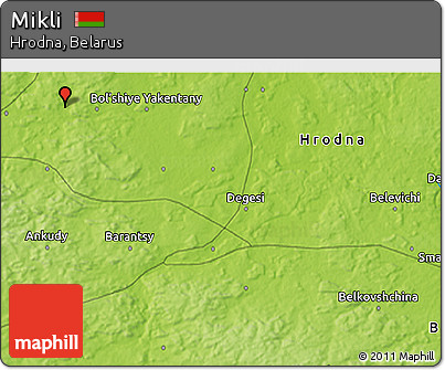 Physical 3D Map of Mikli