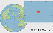 Savanna Style Location Map of the area around 54° 26' 3" N, 32° 13' 30" W
