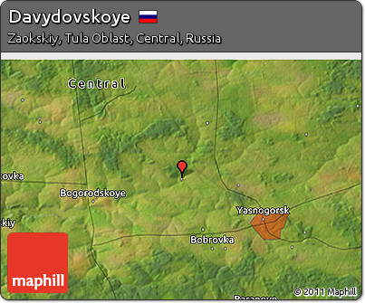Satellite 3D Map of Davydovskoye