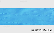 Shaded Relief Panoramic Map of the area around 54° 26' 3" N, 43° 16' 29" W