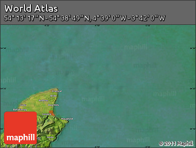 Satellite Map of the Area around 54° 26' 3" N, 4° 10' 30" W