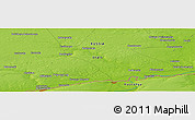 Physical Panoramic Map of Listvyanka